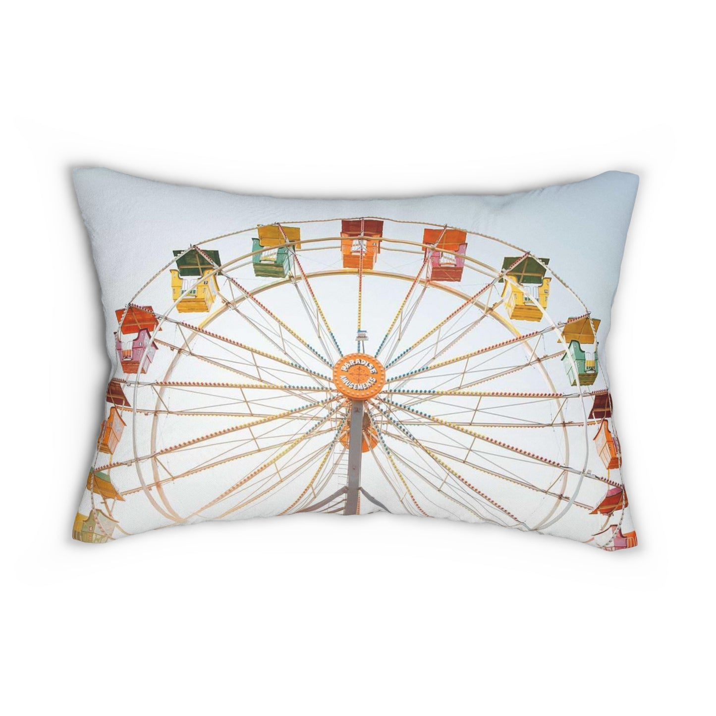 Farris Wheel Spun Polyester Lumbar Pillow