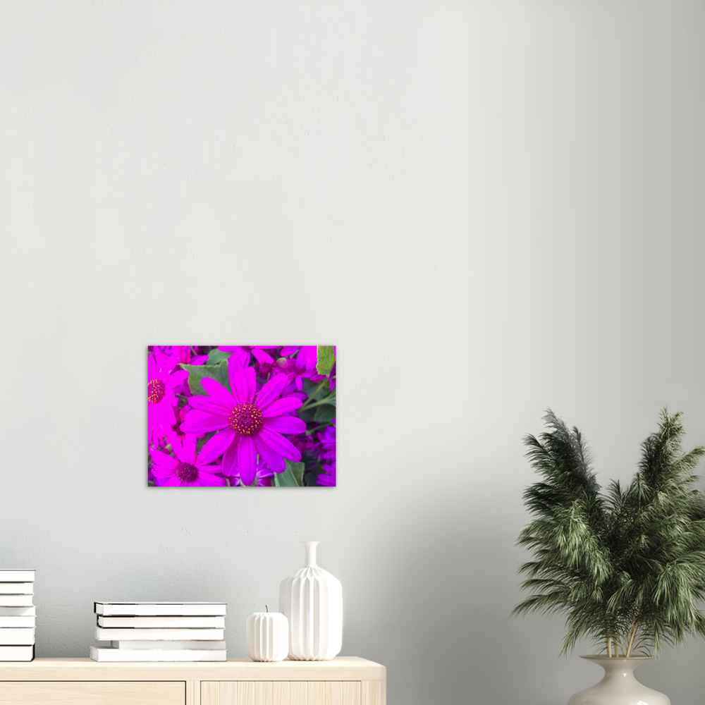 Purple Flower Foam Landscape